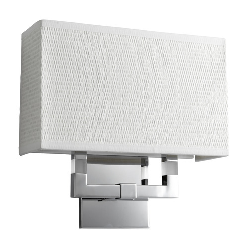 Chameleon Large LED Acrylic Wall Sconce in Chrome by Oxygen Lighting