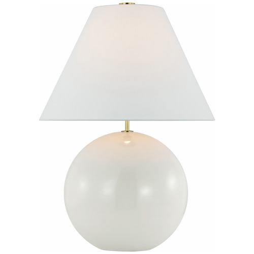 Visual Comfort Signature Collection Kate Spade New York Brielle Table Lamp in New White by VC Signature KS3020NWTL
