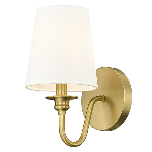 Z-Lite Gianna Modern Gold Sconce