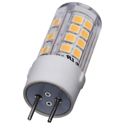 Satco Lighting 4.5W GY6.35 Base 3000K 120V Clear LED Light Bulb by Satco Lighting S12322