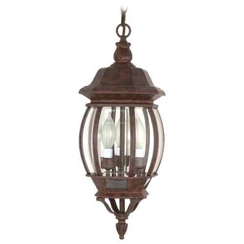 Nuvo Lighting Nuvo Lighting Central Park Old Bronze Outdoor Hanging Light 60/895