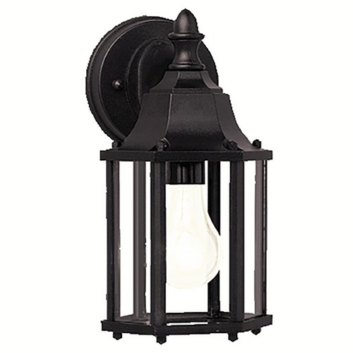 Kichler Lighting Chesapeake 10.25-Inch Outdoor Wall Light in Black by Kichler Lighting 9774BK