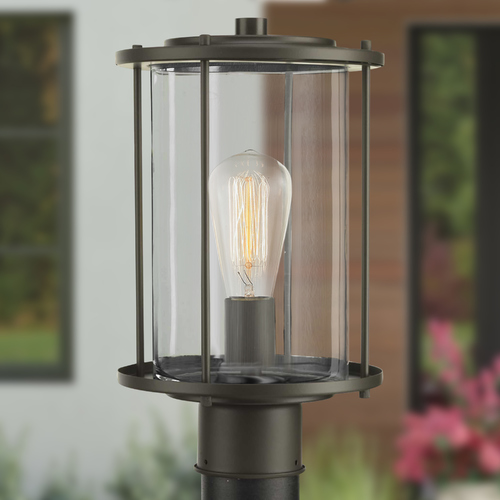 Gunther Antique Bronze Post Light by Progress Lighting