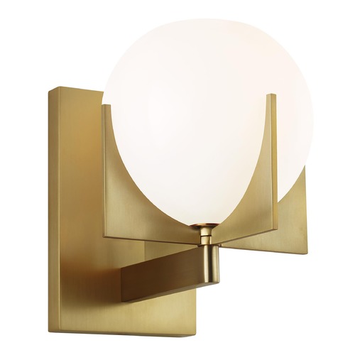 Generation Lighting Abbott Burnished Brass Sconce by Generation Lighting VS2461BBS