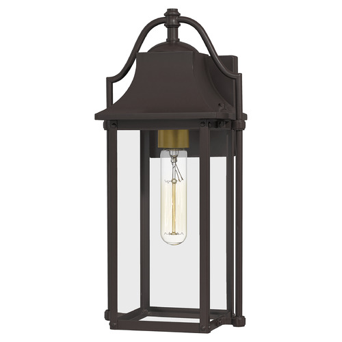 Quoizel Lighting Manning Outdoor Wall Light in Western Bronze by Quoizel Lighting MAN8407WT