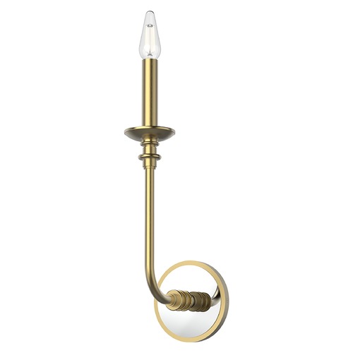 Alora Lighting PeAbody Vintage Brass Sconce by Alora Lighting WV351501VB