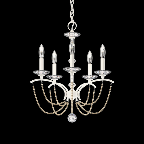 Priscilla White Chandelier by Schonbek Lighting