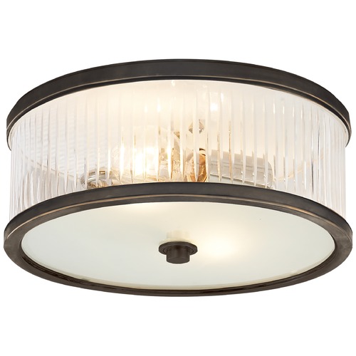 Visual Comfort Signature Collection Alexa Hampton Randolph Large Flush Mount in Bronze by Visual Comfort Signature AH4201BZFG