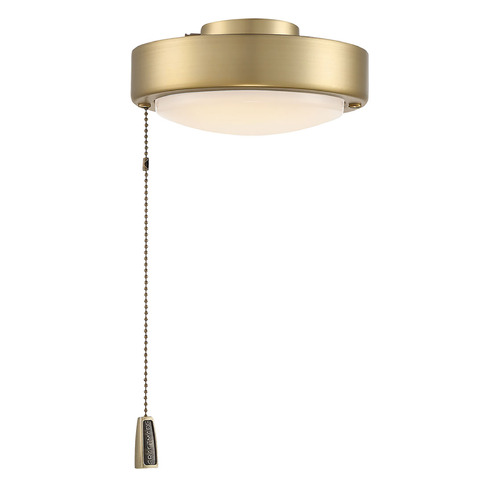 Disk Satin Brass LED Fan Light Kit by Craftmade Lighting