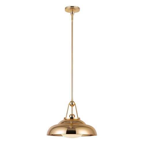 Alora Lighting Palmetto Pendant in Polished Brass by Alora Lighting PD344014PBGO