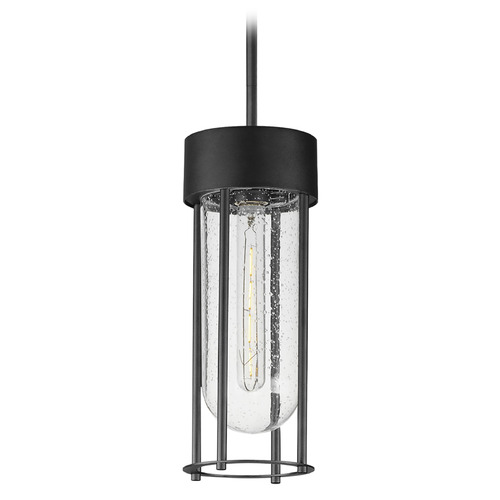 Millennial Black Outdoor Hanging Light by Maxim Lighting