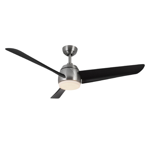 Kuzco Lighting Thalia Brushed Nickel LED Ceiling Fan with Light