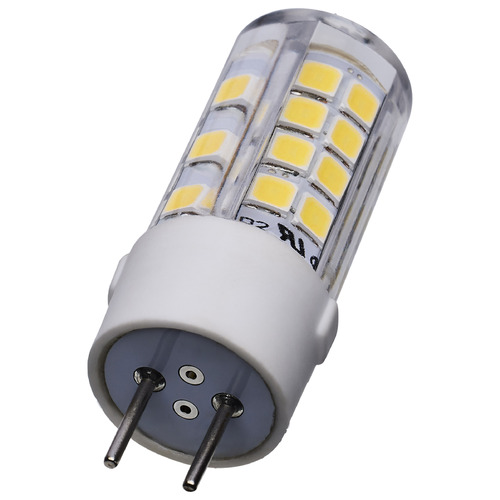 Satco Lighting 4.5W GY6.35 Base 5000K 120V Clear LED Light Bulb by Satco Lighting S12323