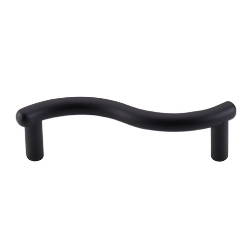 Top Knobs Hardware Modern Cabinet Pull in Flat Black Finish M1766