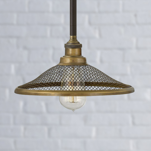 Rigby Buckeye Bronze Mini Pendant by Hinkley Lighting