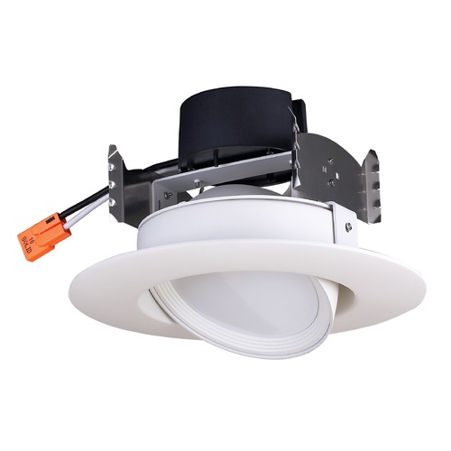 Satco Lighting 9.5W 4-Inch LED Directional Retrofit Gimbaled 2700K 600LM 120V Dimmable by Satco Lighting S29463