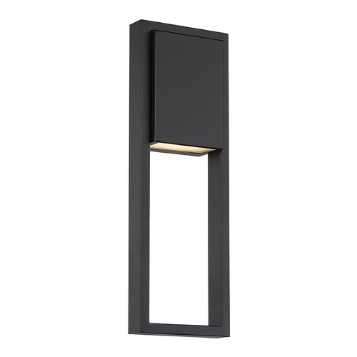 WAC Lighting Archetype Black LED Outdoor Wall Light by WAC Lighting WS-W15918-BK