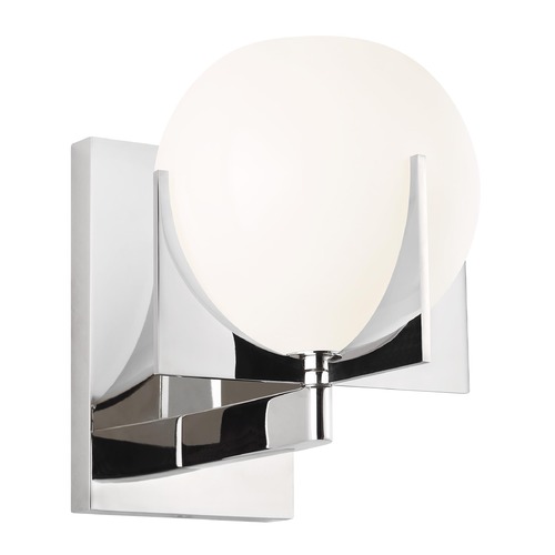 Generation Lighting Abbott Polished Nickel Sconce by Generation Lighting VS2461PN