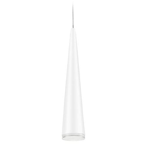 Modern White LED Pendant 3000K 335LM by Kuzco Lighting