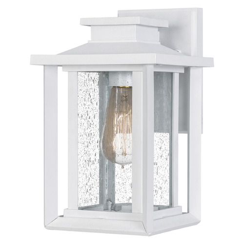 Wakefield Outdoor Wall Light in White Lustre by Quoizel Lighting