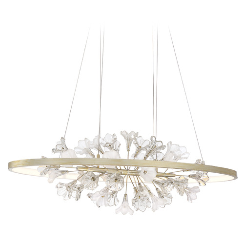 Clayton Silver & Brushed Gold LED Linear Light by Eurofase Lighting