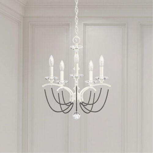 Priscilla White Chandelier by Schonbek Lighting