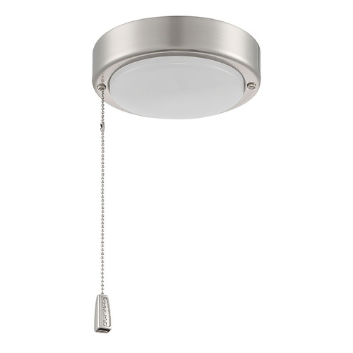 Disk Brushed Polished Nickel LED Fan Light Kit by Craftmade Lighting