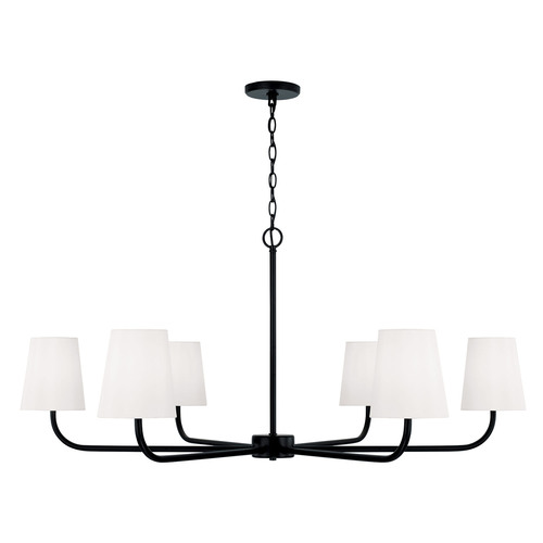 Capital Lighting Brody 47-Inch Chandelier in Matte Black by Capital Lighting 449461MB-706