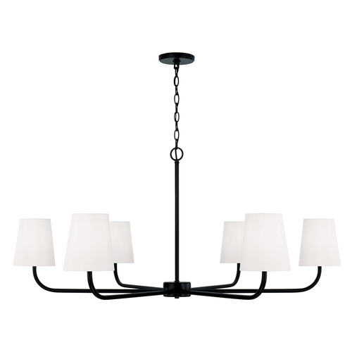 Brody 47-Inch Chandelier in Matte Black by Capital Lighting