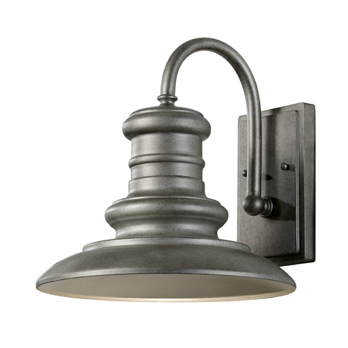 Generation Lighting Reddington Station Outdoor Wall Light in Tarnished Silver by Generation Lighting OL8601TRD