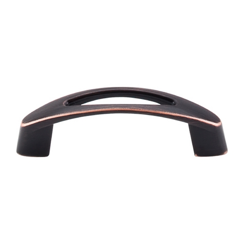Top Knobs Hardware Modern Cabinet Pull in Tuscan Bronze Finish M1767