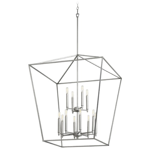 Quorum Lighting Gabriel Classic Nickel Pendant by Quorum Lighting 604-12-64