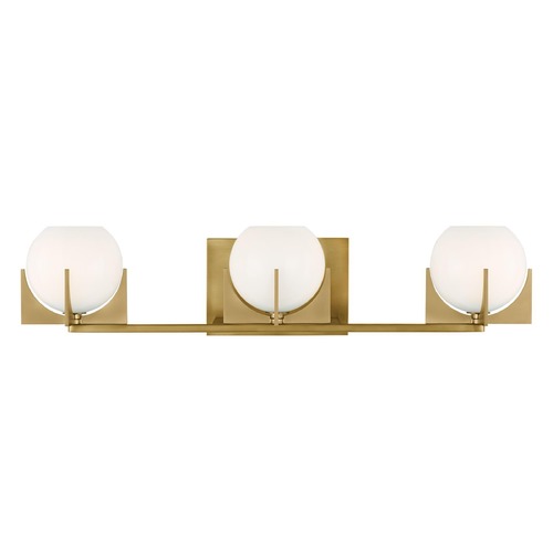 Generation Lighting Abbott Burnished Brass LED Bathroom Light by Generation Lighting VS2463BBS