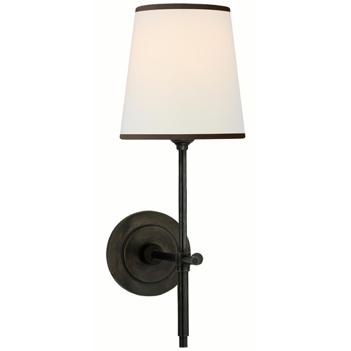 Visual Comfort Signature Collection Thomas O'brien Bryant Bronze Sconce
