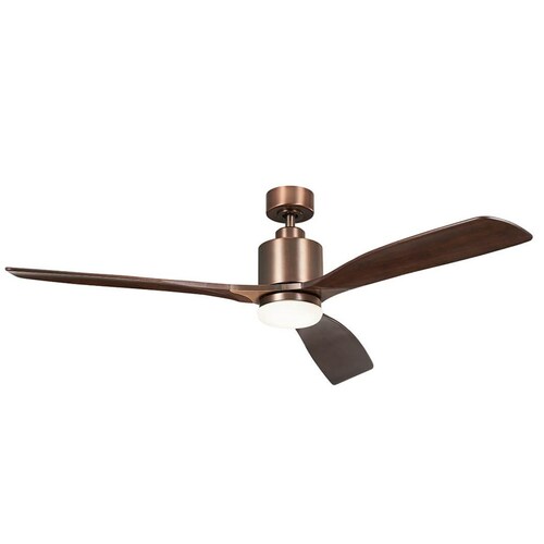 Ridley II Oil Brushed Bronze LED Ceiling Fan by Kichler Lighting