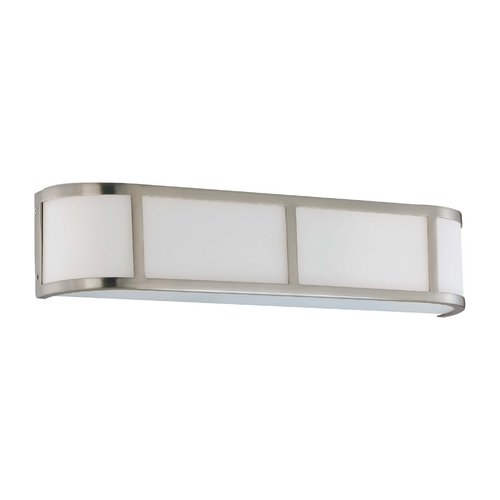 Bathroom Light in Brushed Nickel by Nuvo Lighting