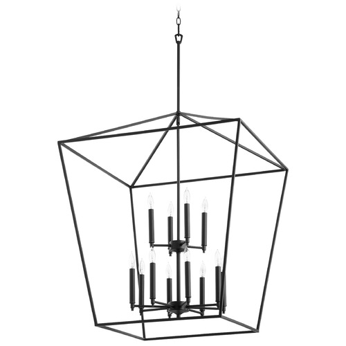 Gabriel Noir Pendant by Quorum Lighting