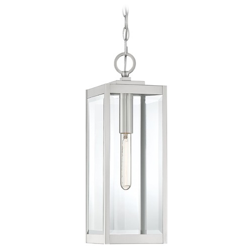 Westover Stainless Steel Outdoor Hanging Light by Quoizel Lighting