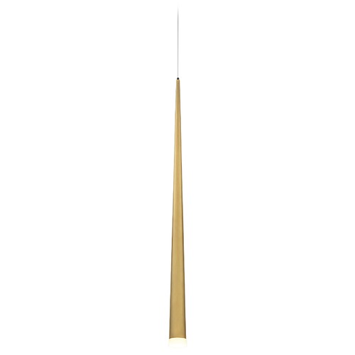Modern Forms by WAC Lighting Cascade Aged Brass LED Mini Pendant by Modern Forms PD-41737-AB
