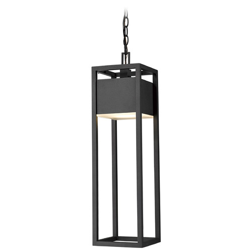 Z-Lite Barwick Black LED Outdoor Hanging Light by Z-Lite 585CHB-BK-LED