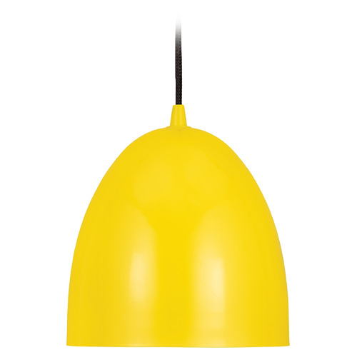Z Studio Dome Yellow Mini Pendant by Z-Lite