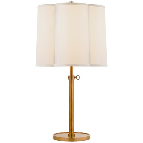 Visual Comfort Signature Collection Barbara Barry Simple Table Lamp in Soft Brass by Visual Comfort Signature BBL3023SBS