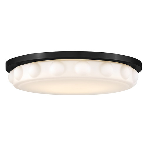 Hinkley Zoey Black LED Flushmount Light