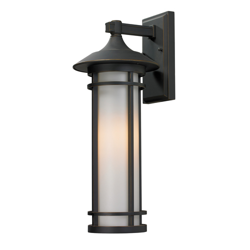 Z-Lite Z-Lite Woodland Oil Rubbed Bronze Outdoor Wall Light 530M-ORB
