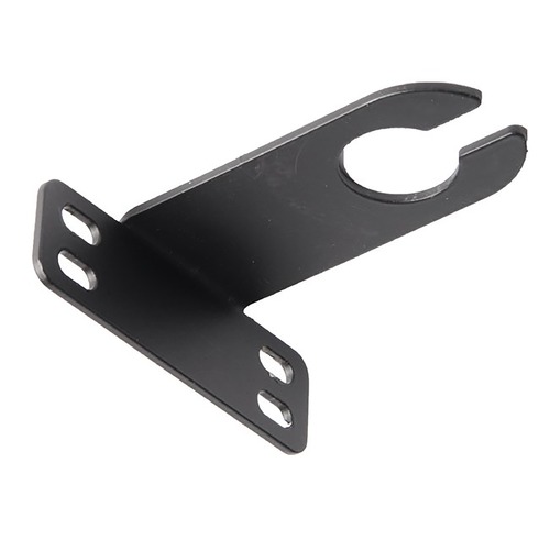 WAC Lighting 5000 Black on Stainless Steel Gutter Mount Bracket by WAC Lighting 5000-GM-BK