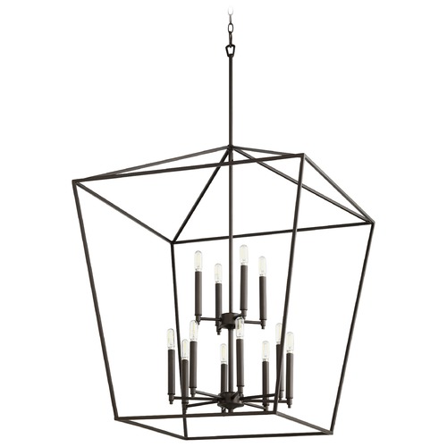 Gabriel Oiled Bronze Pendant by Quorum Lighting