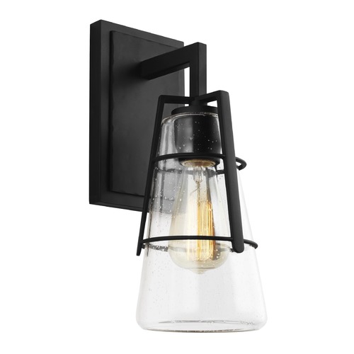 Generation Lighting Adelaide Midnight Black Sconce by Generation Lighting VS2471MBK