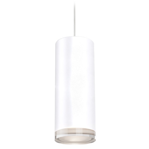 Kuzco Lighting Modern White LED Mini Pendant 3000K 388LM by Kuzco Lighting 401431WH-LED