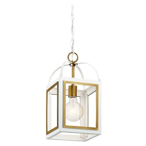 Kichler Lighting Vath 16.25-Inch High White Pendant by Kichler Lighting 52030WHNBR