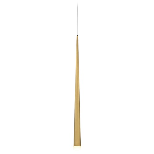 Cascade Aged Brass LED Mini Pendant by Modern Forms